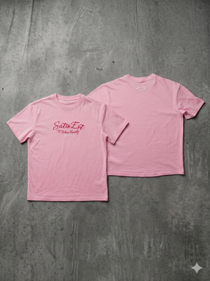 Satis Est Pink