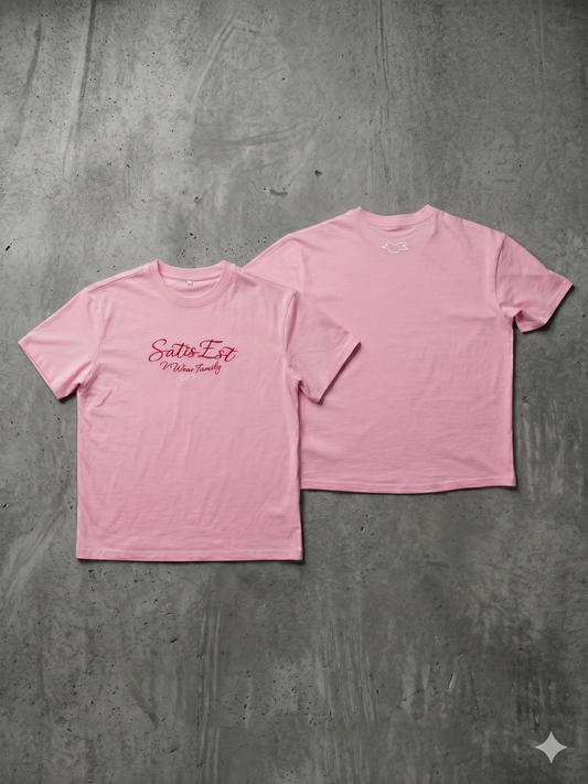 Satis Est Pink