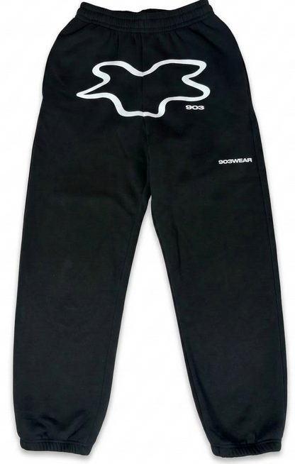 BIG SWPANT MAN BLC/CHOC/ASH